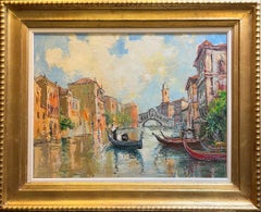 "Venice" by Joseph Meneses Tapias - Oil on canvas - 58.5x78 cm