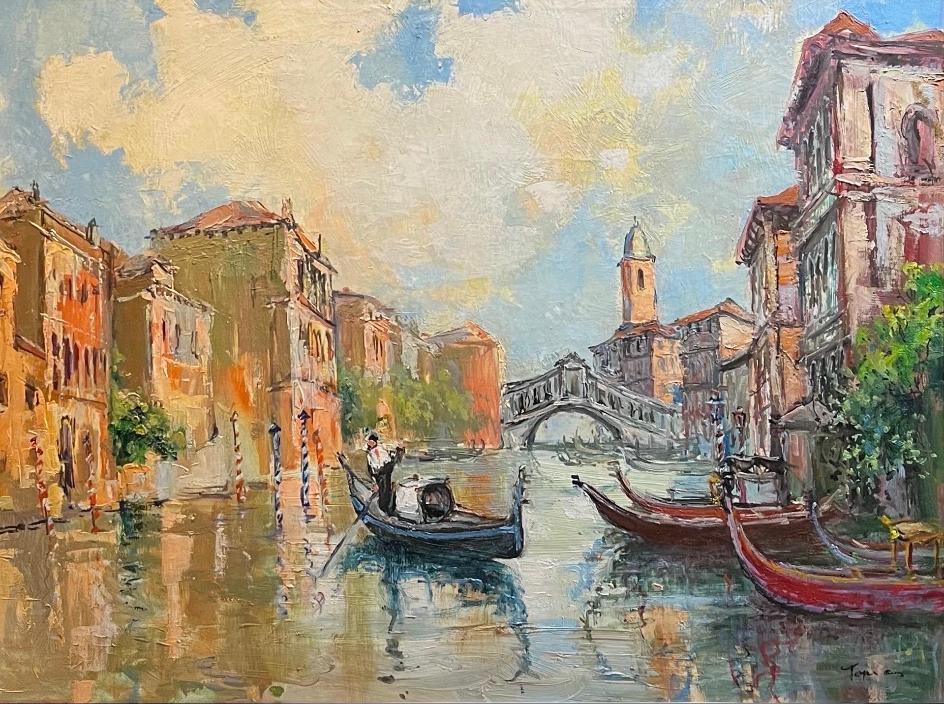 "Venice" by Joseph Meneses Tapias - Oil on canvas - 58.5x78 cm