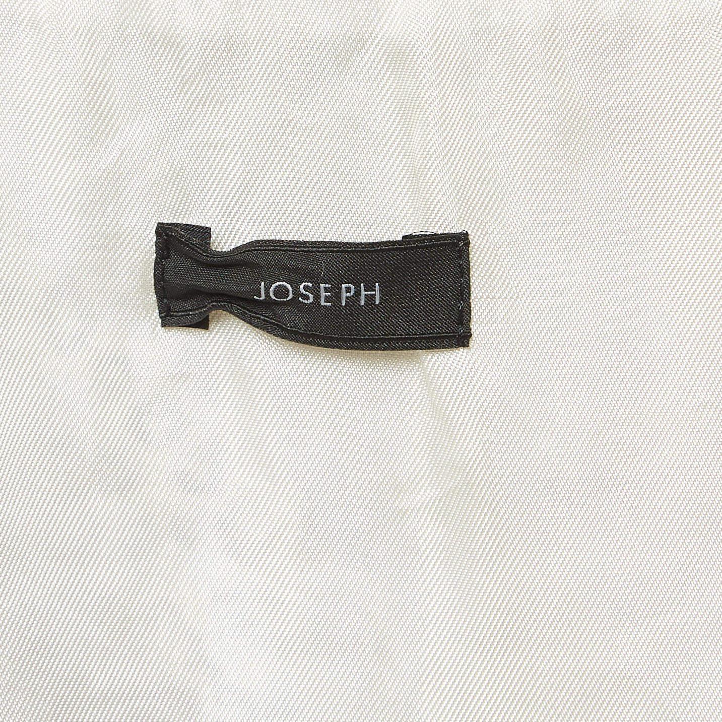 Minivestido sin mangas de jacquard metalizado Joseph Sally M en Nuevo estado para la venta en Dubai, Al Qouz 2