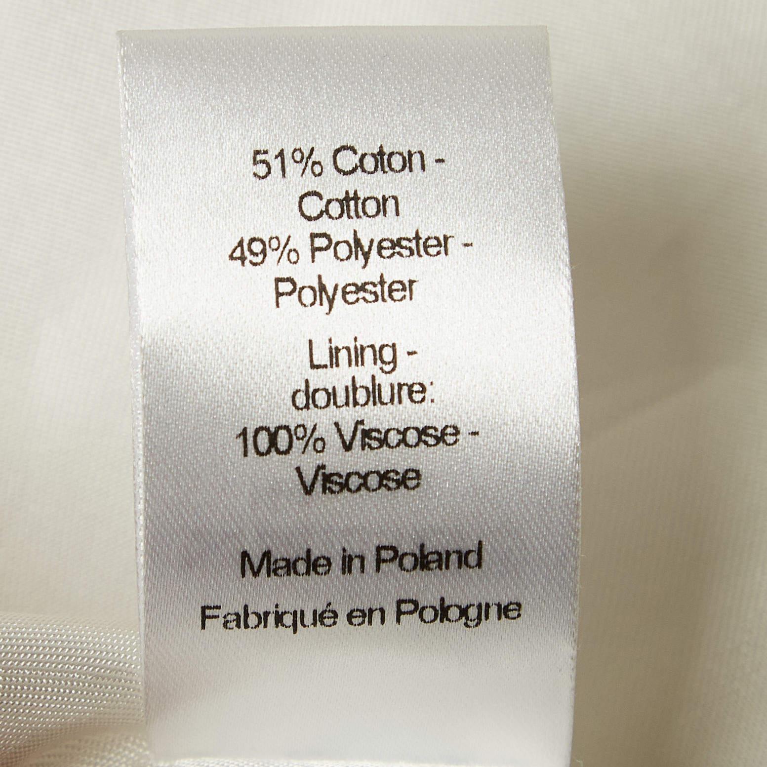 Minivestido sin mangas de jacquard metalizado Joseph Sally M en venta 1