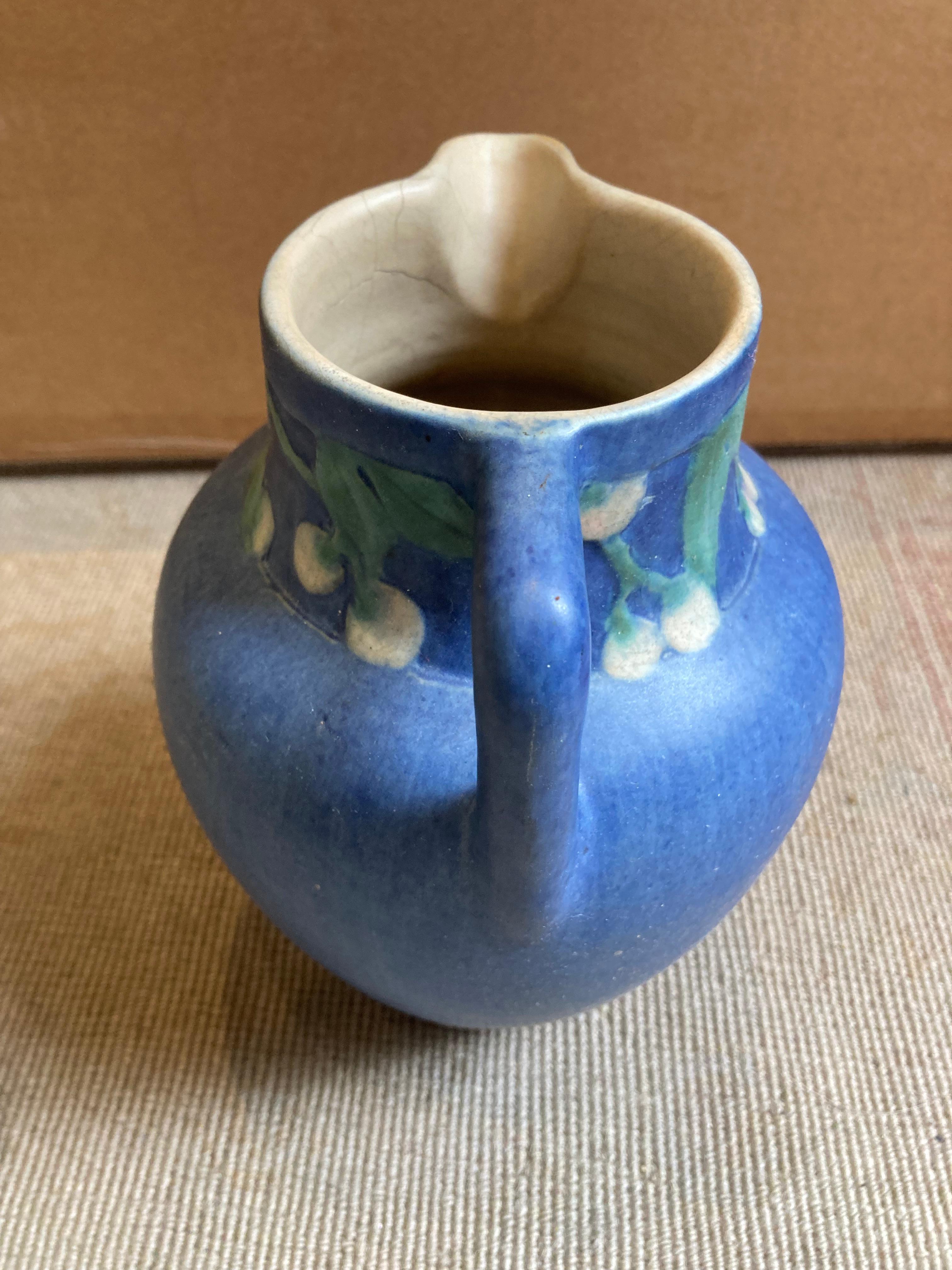 Large Newcomb College Art Pottery Vase - Joseph Meyer, Sadie Irvine, 1927 For Sale 2