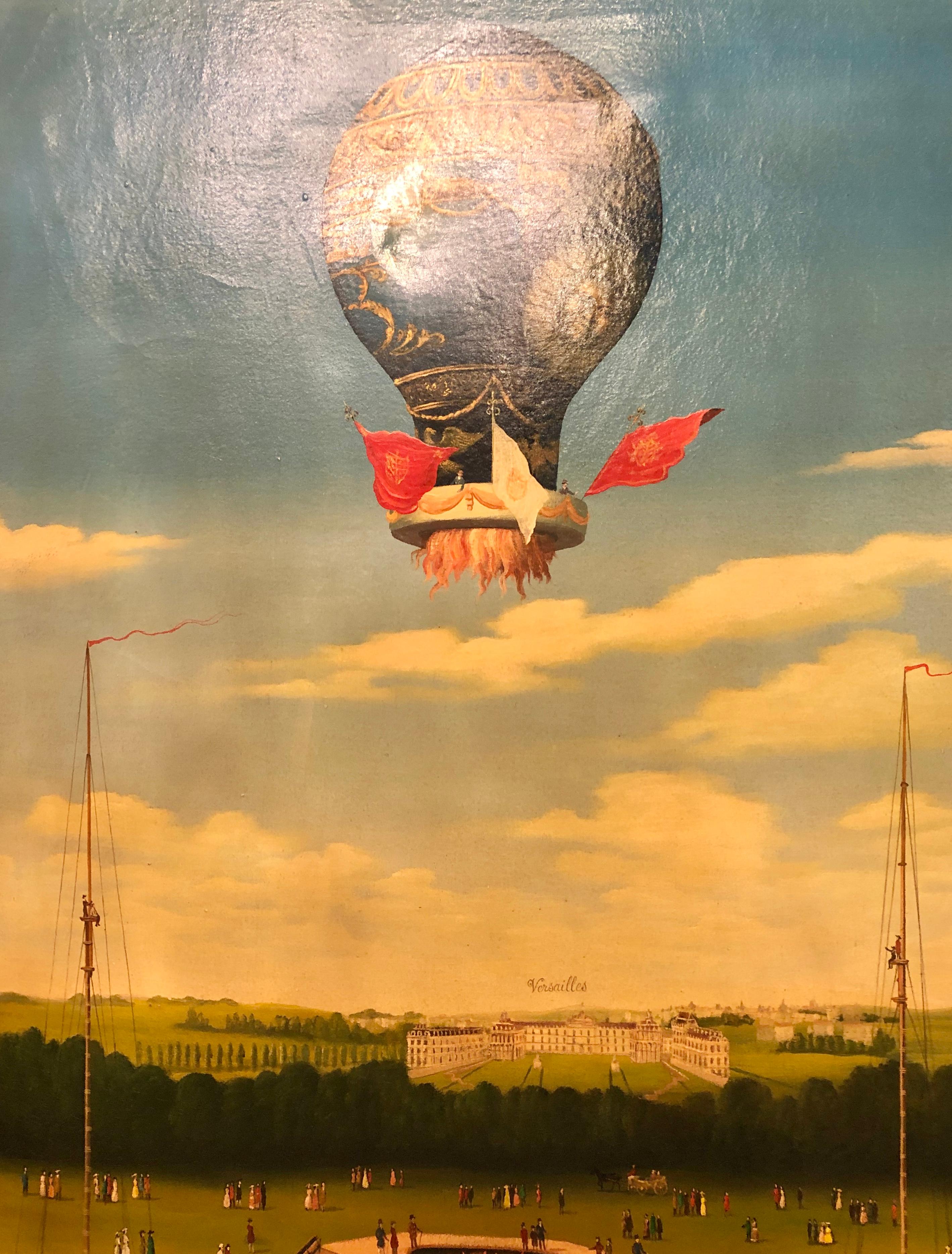 Joseph-Michel Montgolfier and Jacques-Étienne Montgolfier Oil Painting 1