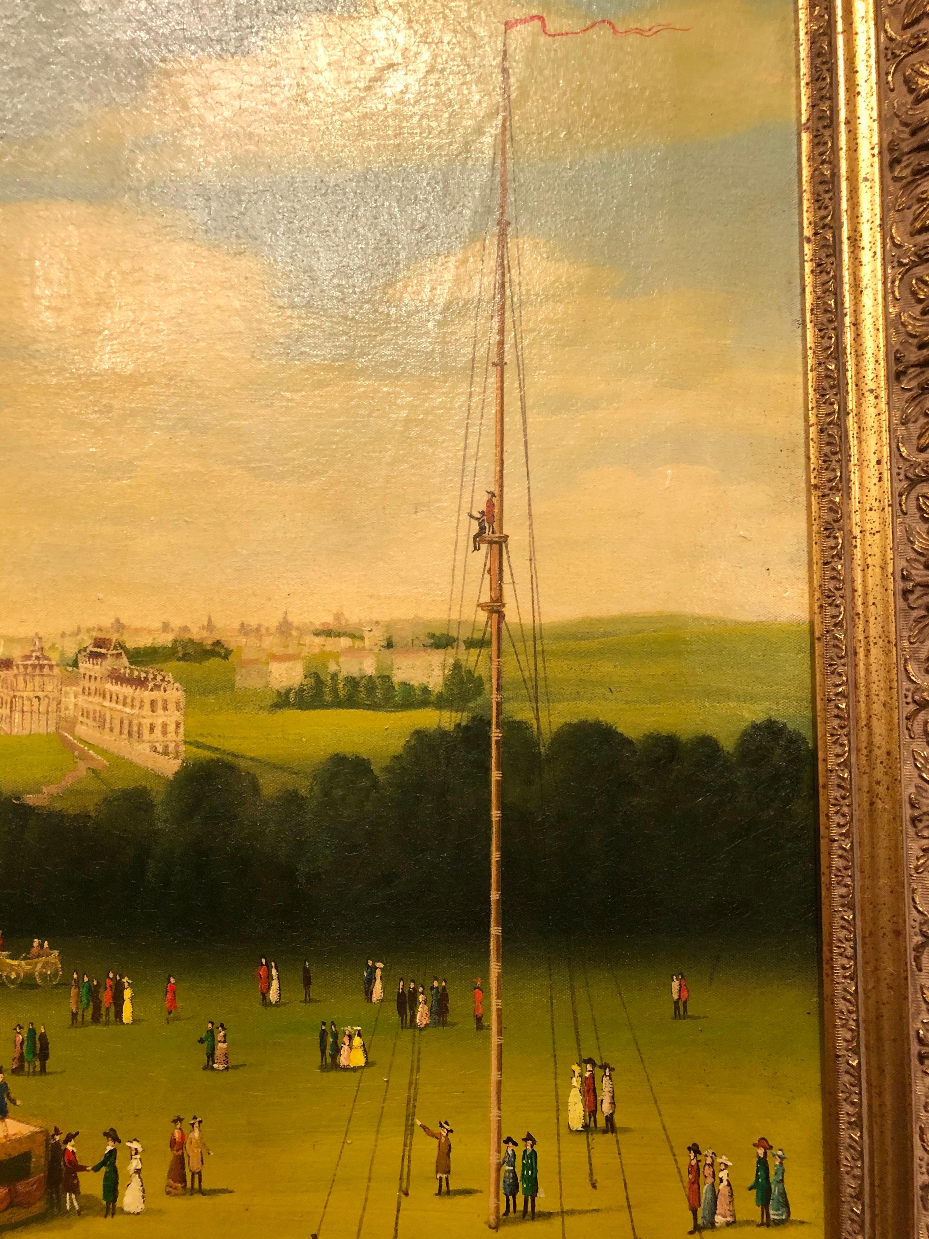 Joseph-Michel Montgolfier and Jacques-Étienne Montgolfier Oil Painting 4