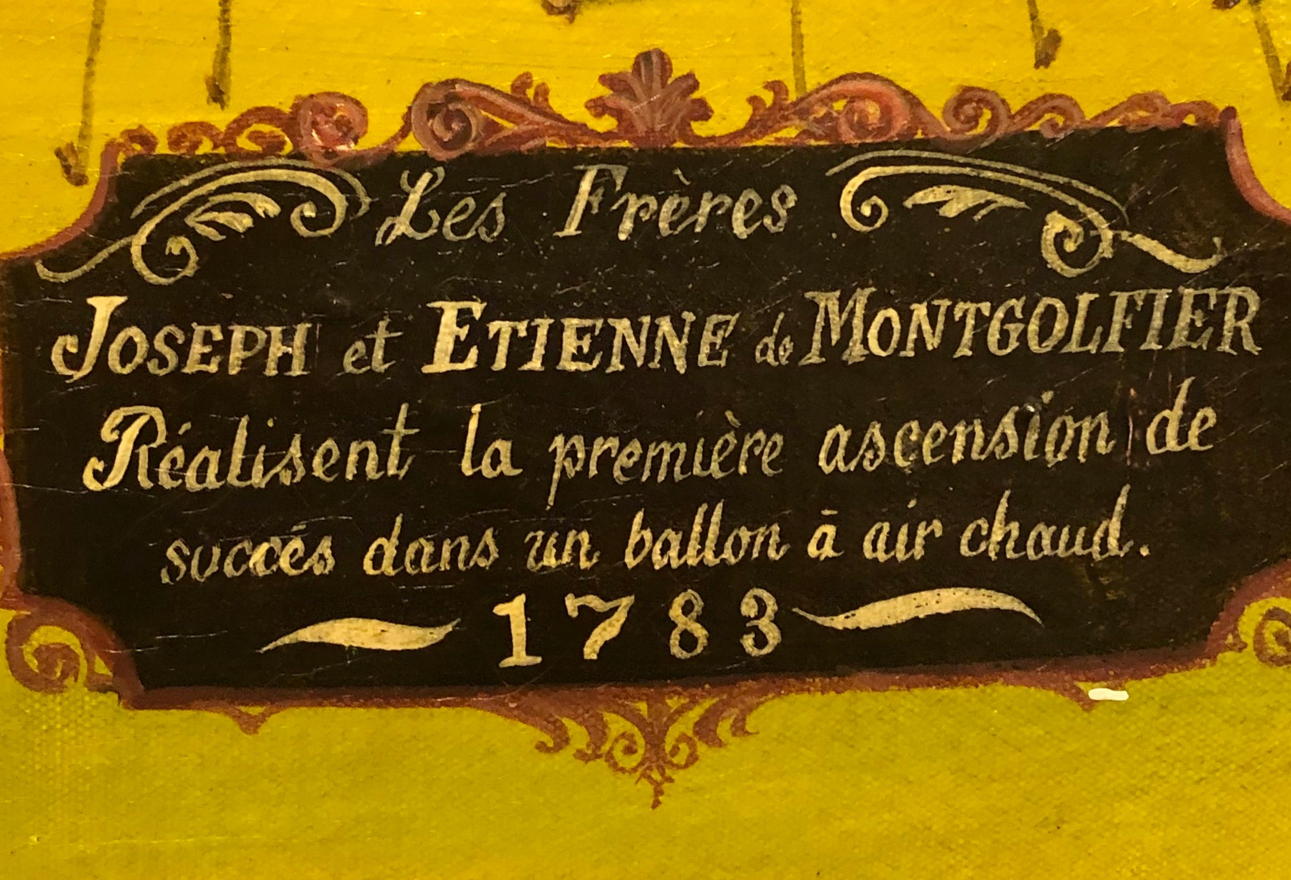 Joseph-Michel Montgolfier and Jacques-Étienne Montgolfier Oil Painting 8