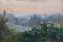 Landscape at sunset
