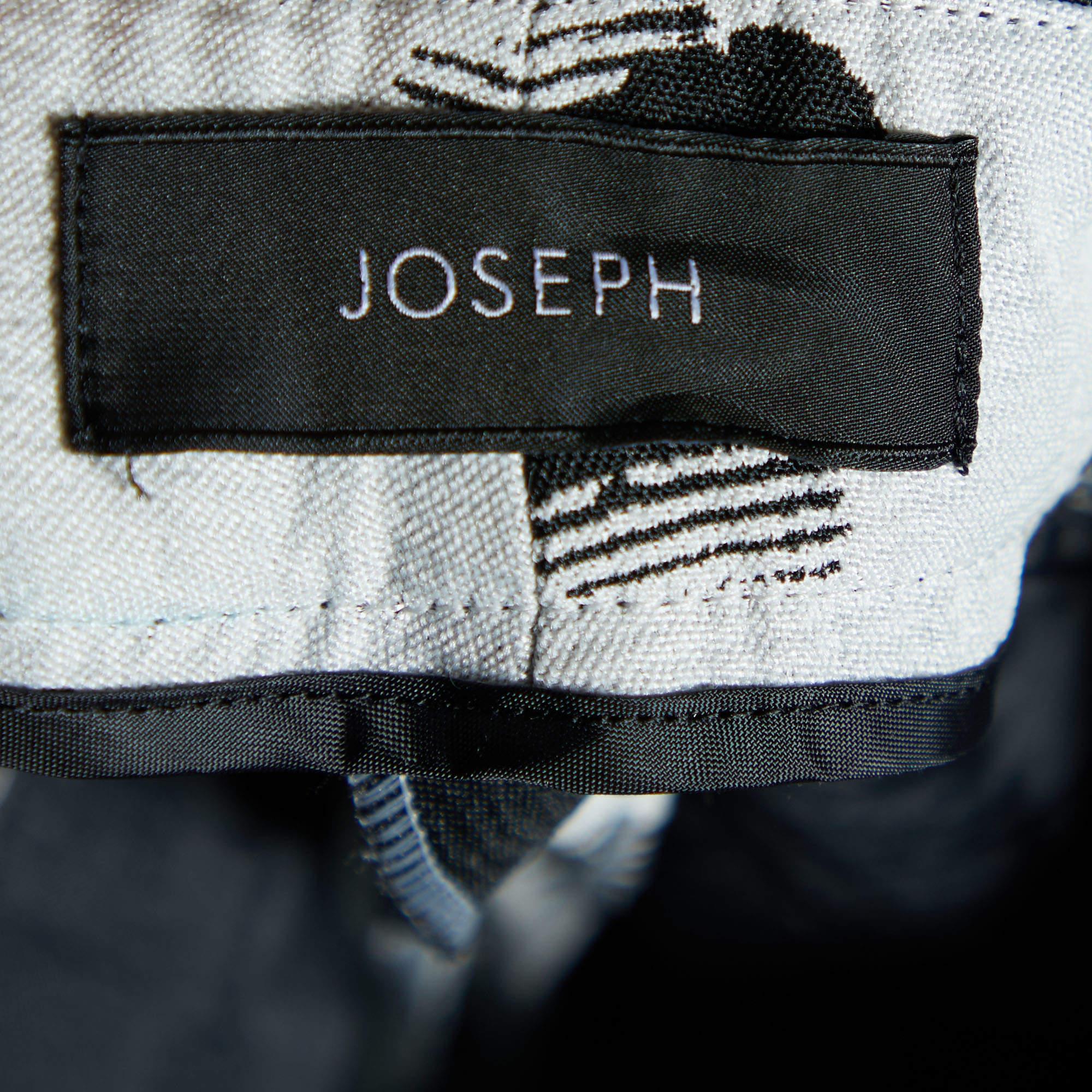 Joseph Monochrome abstrait Jacquard Tapered leg Pantalon S Excellent état - En vente à Dubai, Al Qouz 2