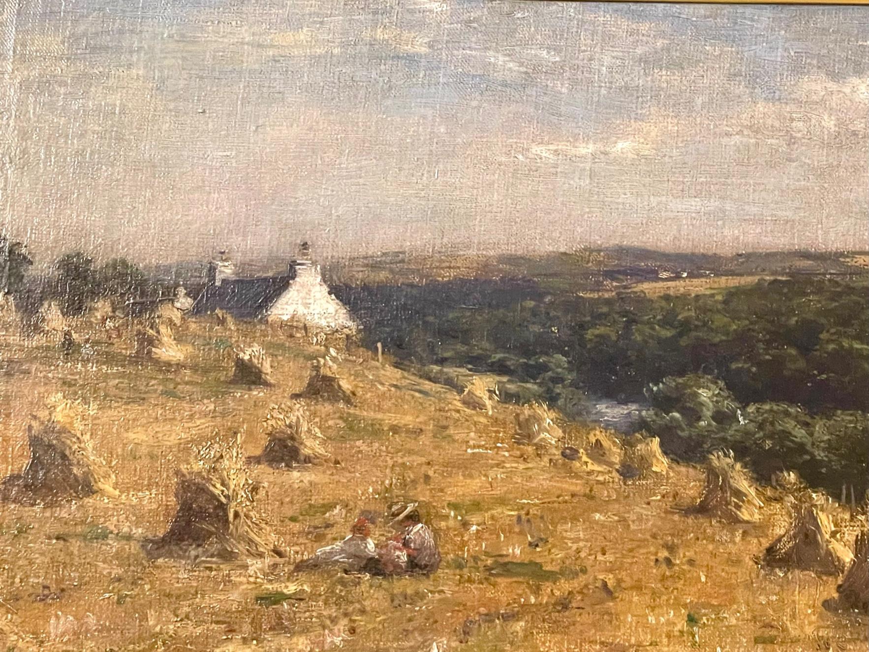   Harvest Time with Croft and Haystacks For Sale 5