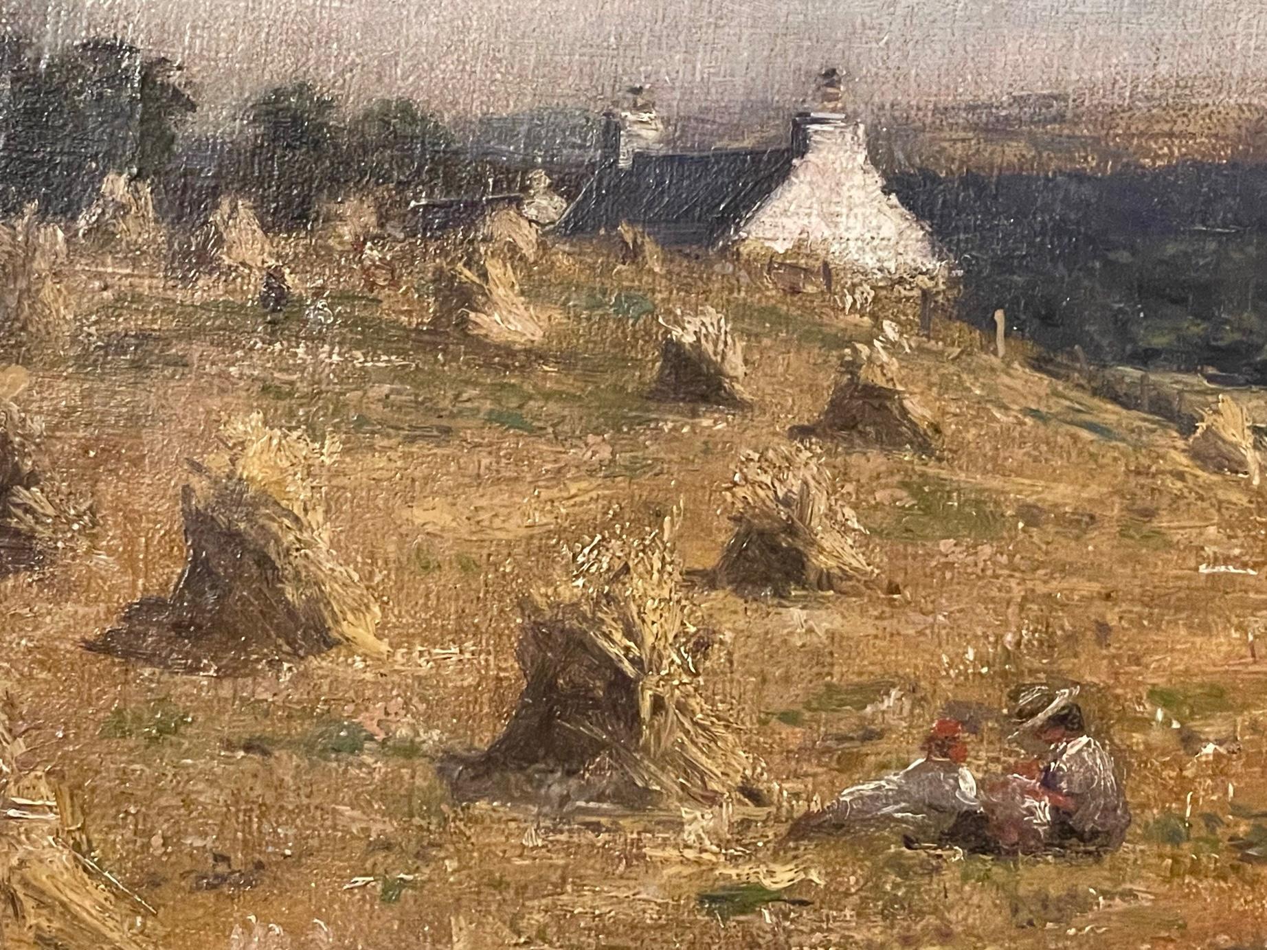   Harvest Time with Croft and Haystacks For Sale 7