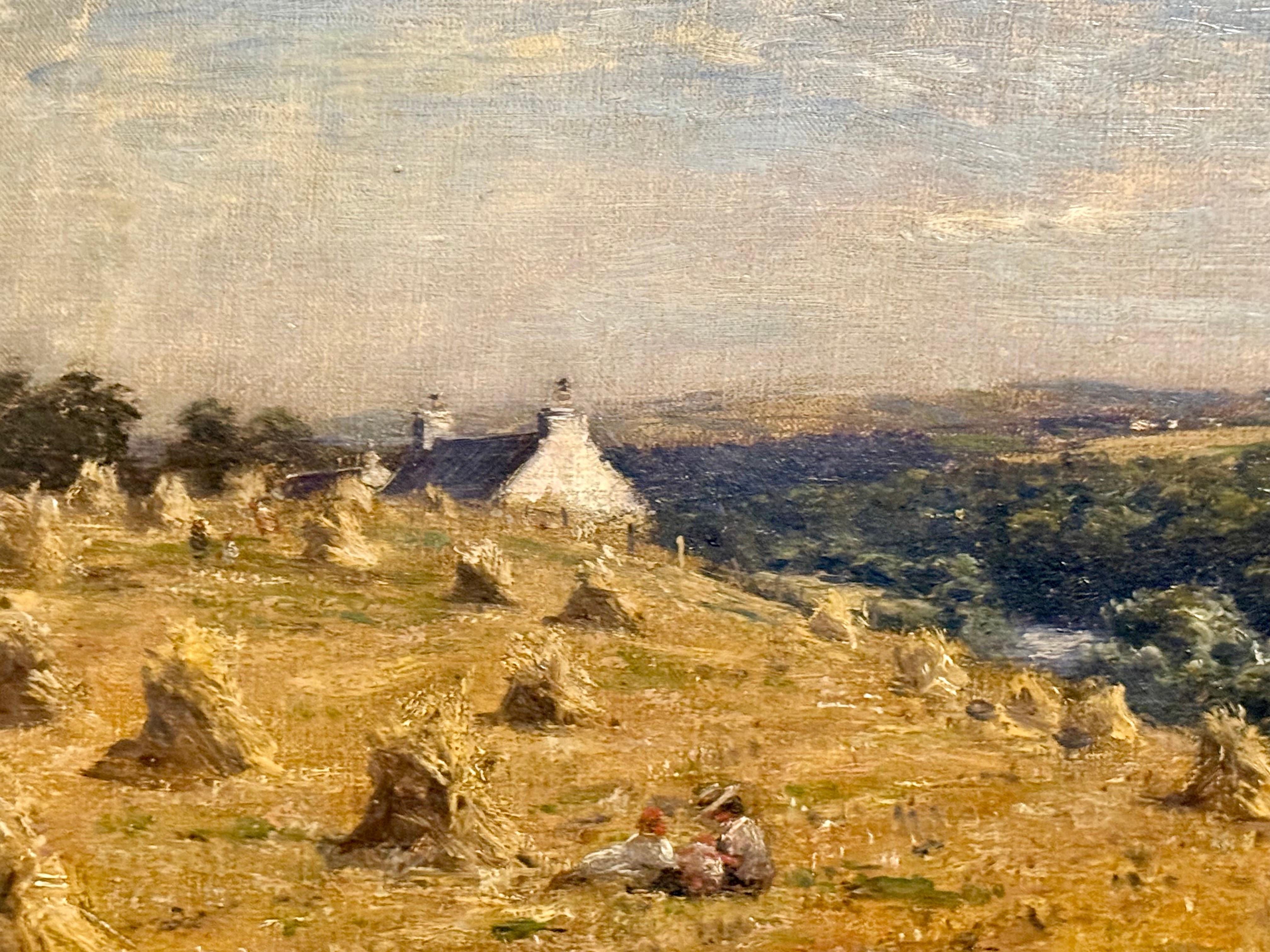 Erntezeit mit Croft und Haystacks