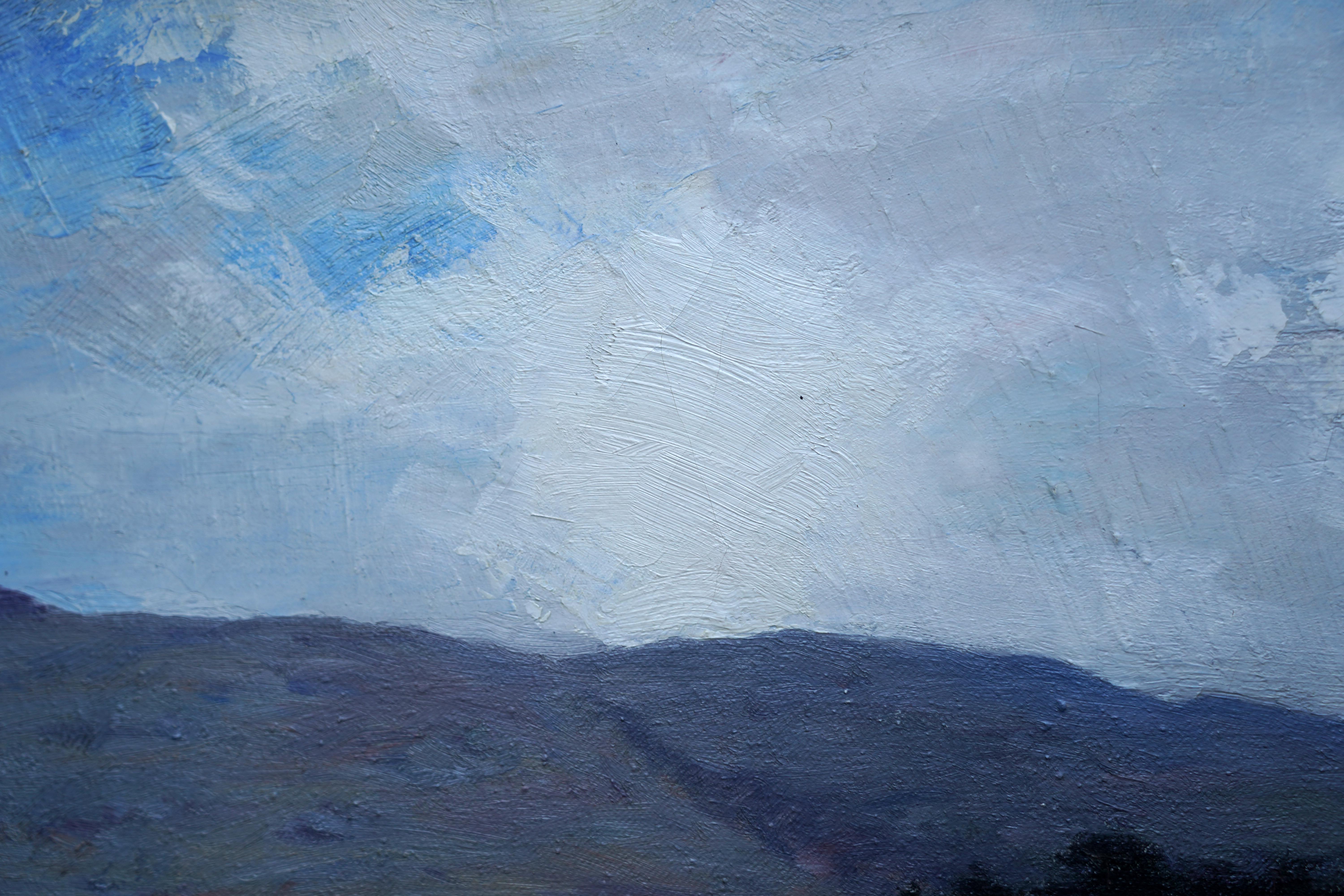 Moorland Stream Balquhidder - Scottish Impressionist  1923 exhib oil painting  For Sale 2