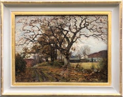 Peinture à l'huile:: Paysage de Joseph Morris Henderson RSA (1863-1936)