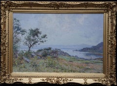 Scottish Coastal View Victorian Impressionist Perthshire landscape oil painting 