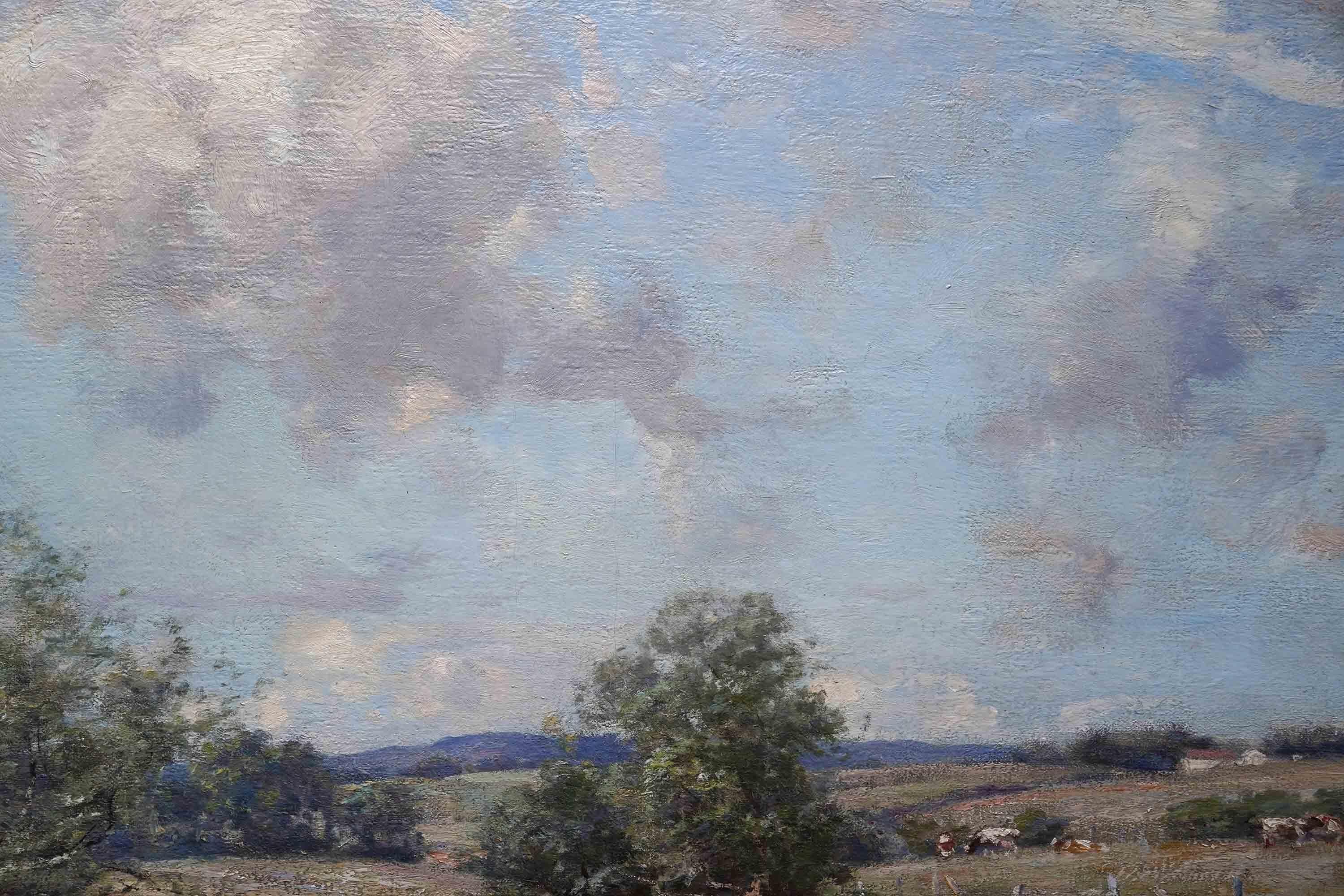 Stirling River Landscape Scotland - Scottish Impressionist 1910 art oil painting For Sale 2