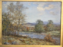 Antique The River in October, Scotland circa 1900