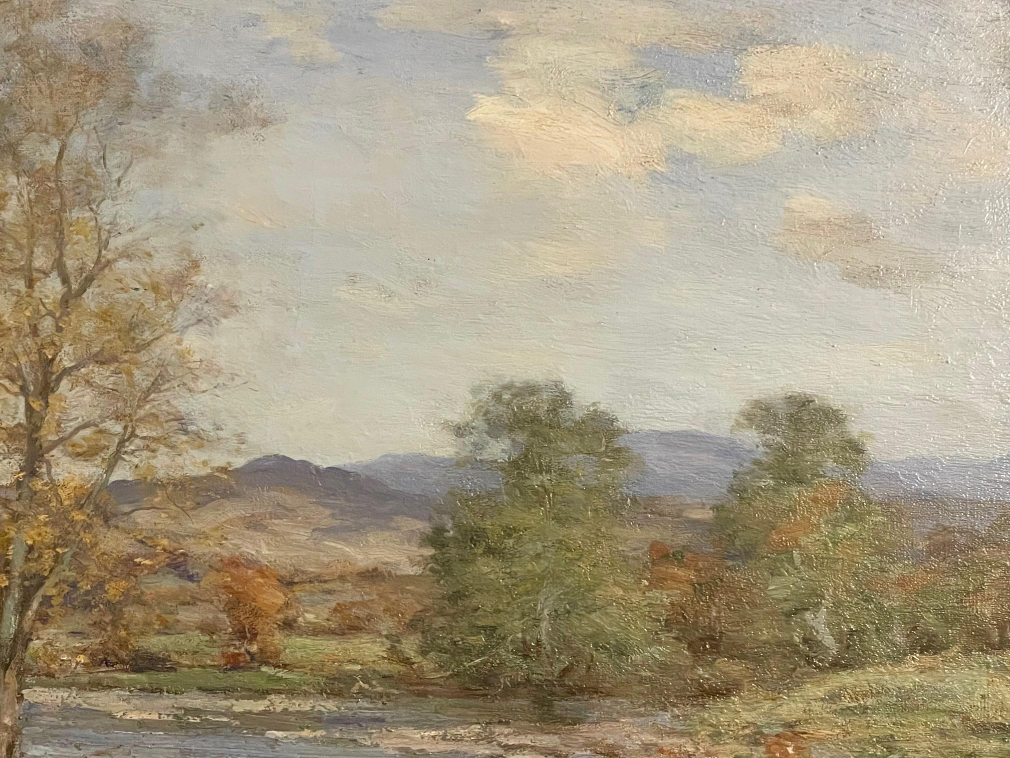The River in October, Scotland circa 1900 For Sale 1