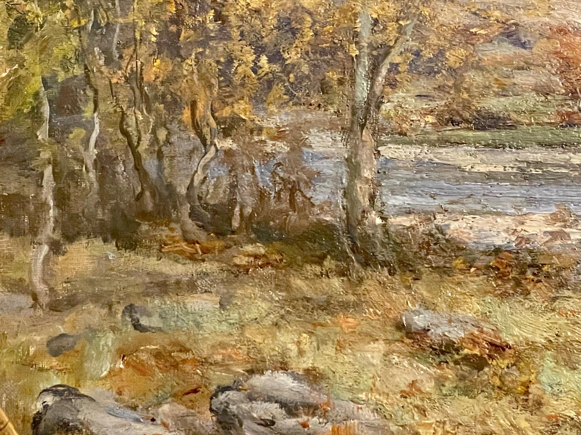 The River in October, Scotland circa 1900 For Sale 3