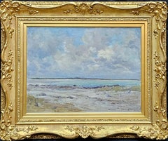 Tiree Coastal Landscape Scotland - Scottish Impressionist Edwardian oil painting