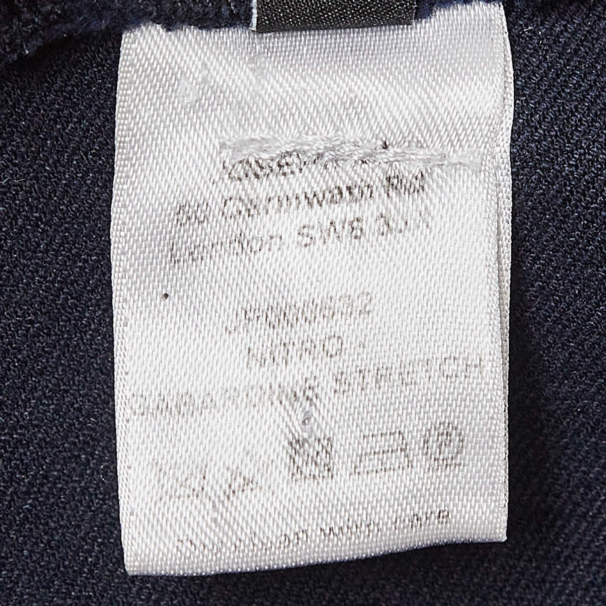 Women's Joseph Navy Blue Stretch Gabardine Leggings M