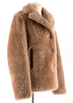 Joseph New Hector Shearling Coat US 6