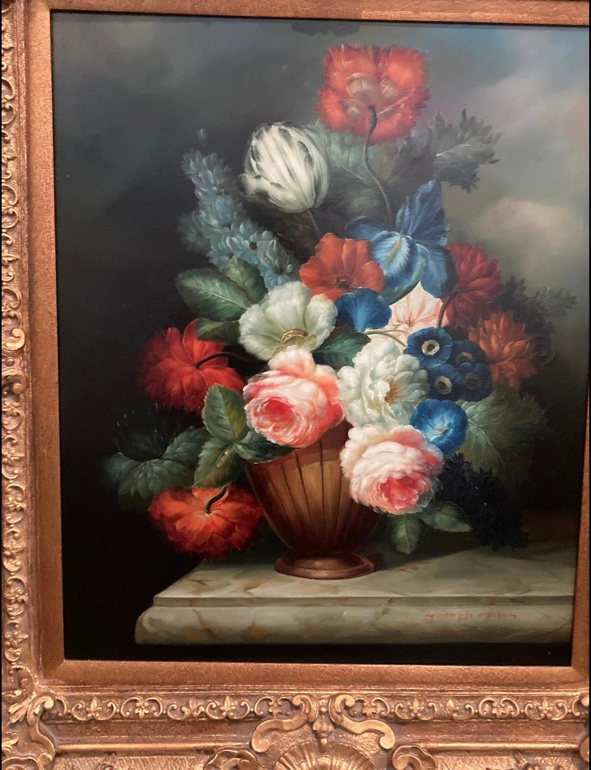 Peinture florale 1