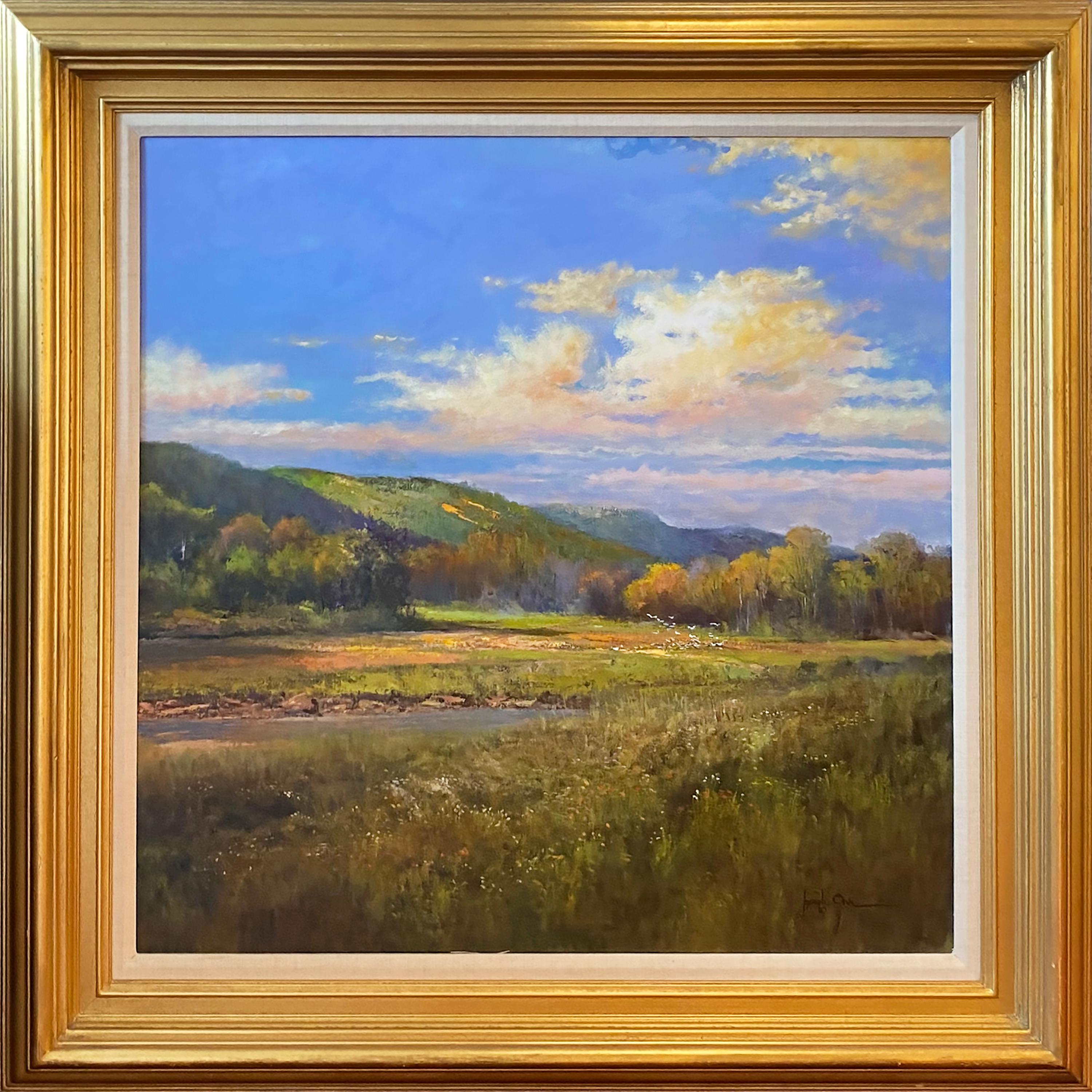 Acceso al río - Painting de Joseph Orr