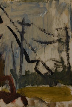 Industrielle Stadtlandschaft des 20. Jahrhunderts, Ölgemälde, Cleveland School, Künstler