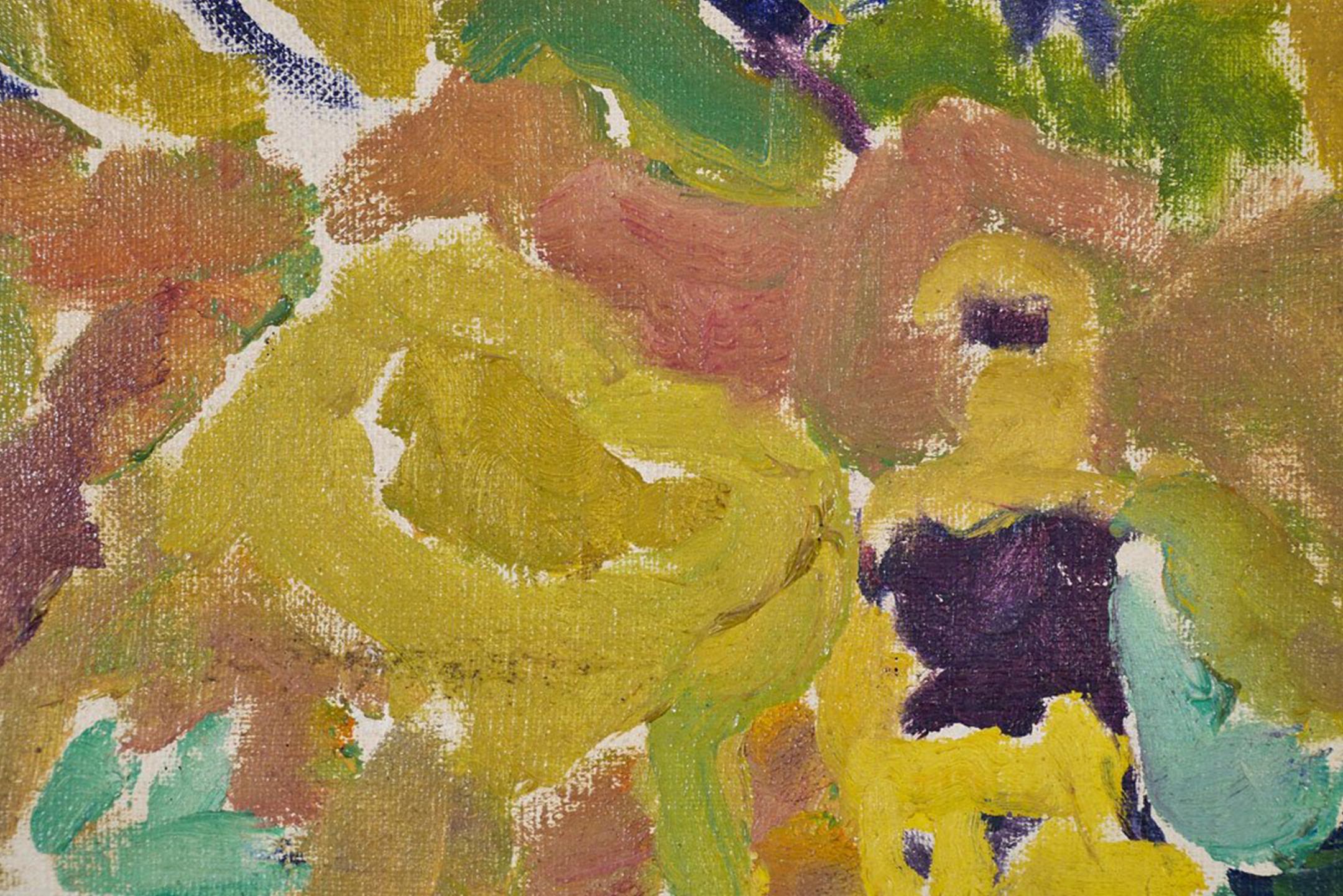 Nature morte de paysage colorée, post-impressionnisme du XXe siècle  - Post-impressionnisme Painting par Joseph O'Sickey