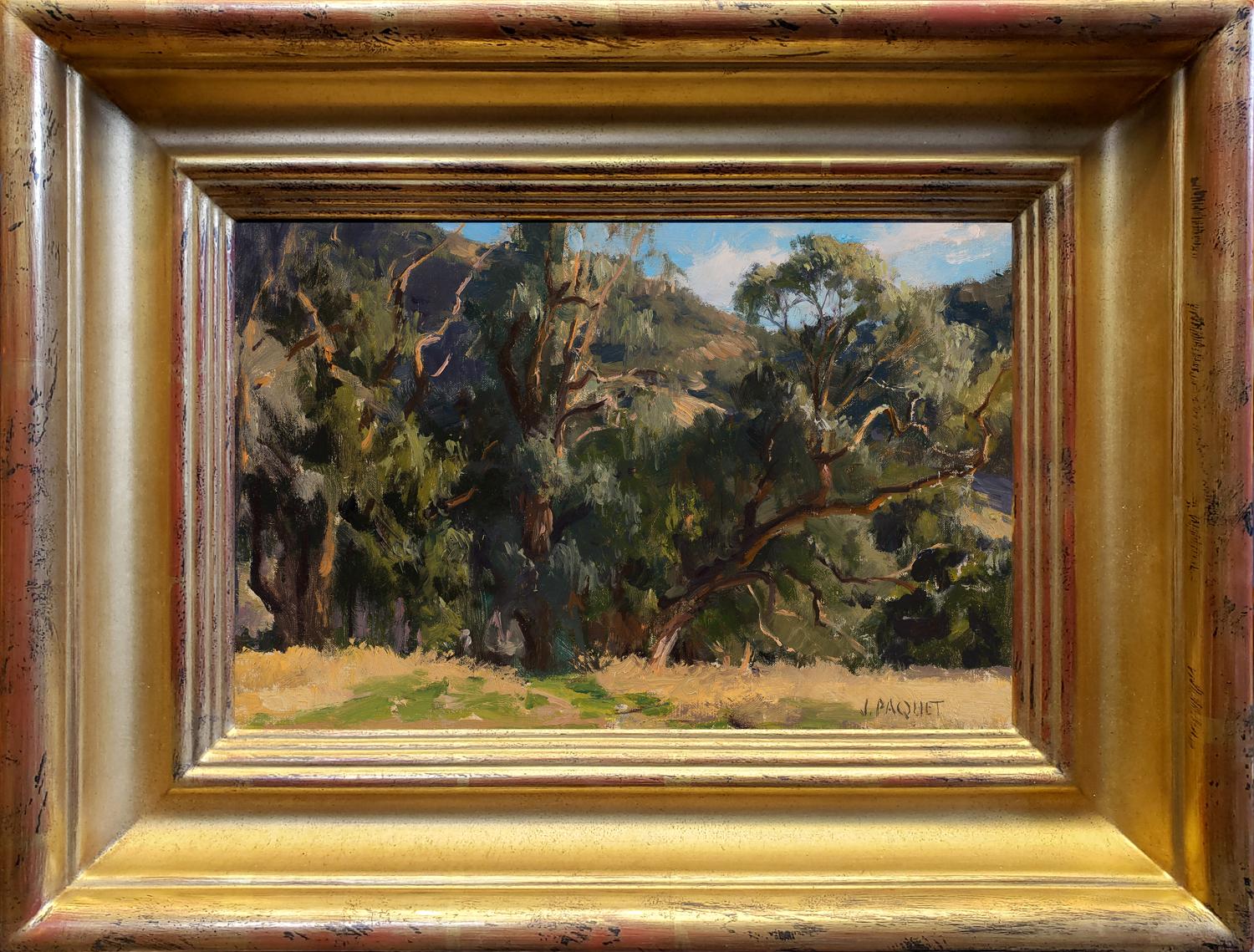 Joseph Paquet Landscape Painting - Eucalyptus in White Light