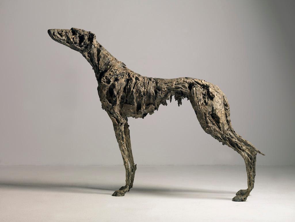 Joseph Paxton Figurative Sculpture - Lurcher