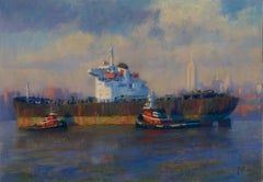Freighter and Tugs