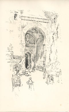 "Alhambra" original lithograph