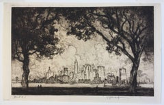 NEW YORK FROM GOVERNOR'S ISLAND