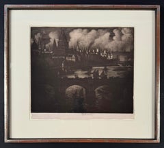 Wren's City, von Joseph Pennell