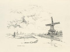 "Zaandam" litografia originale
