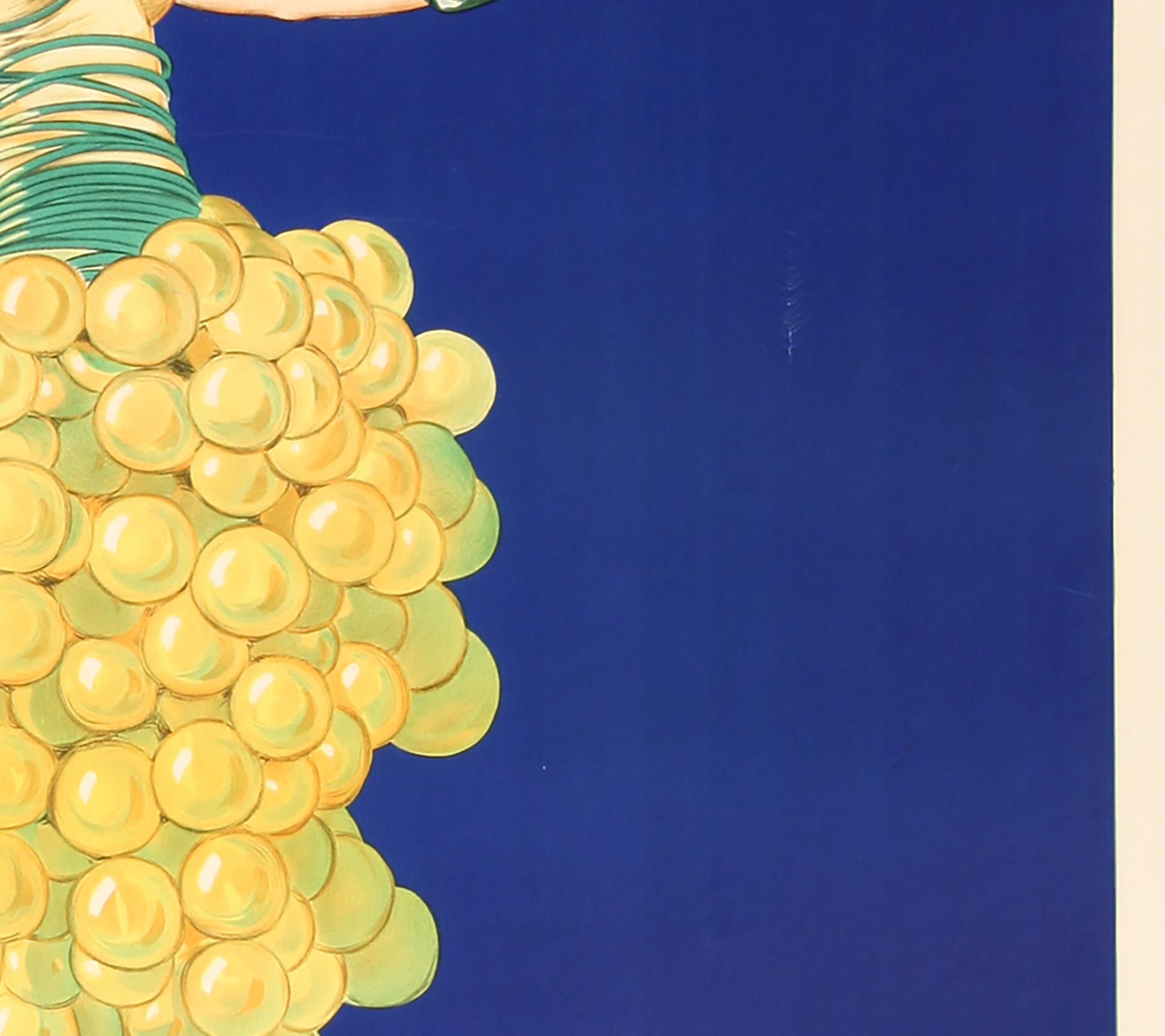 Joseph Perrier, C1930 Vintage Champagner Französisch Alkohol Werbung Poster, Stall im Angebot 1