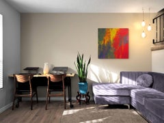 La trinita #1, Gemälde, Acryl auf Leinwand