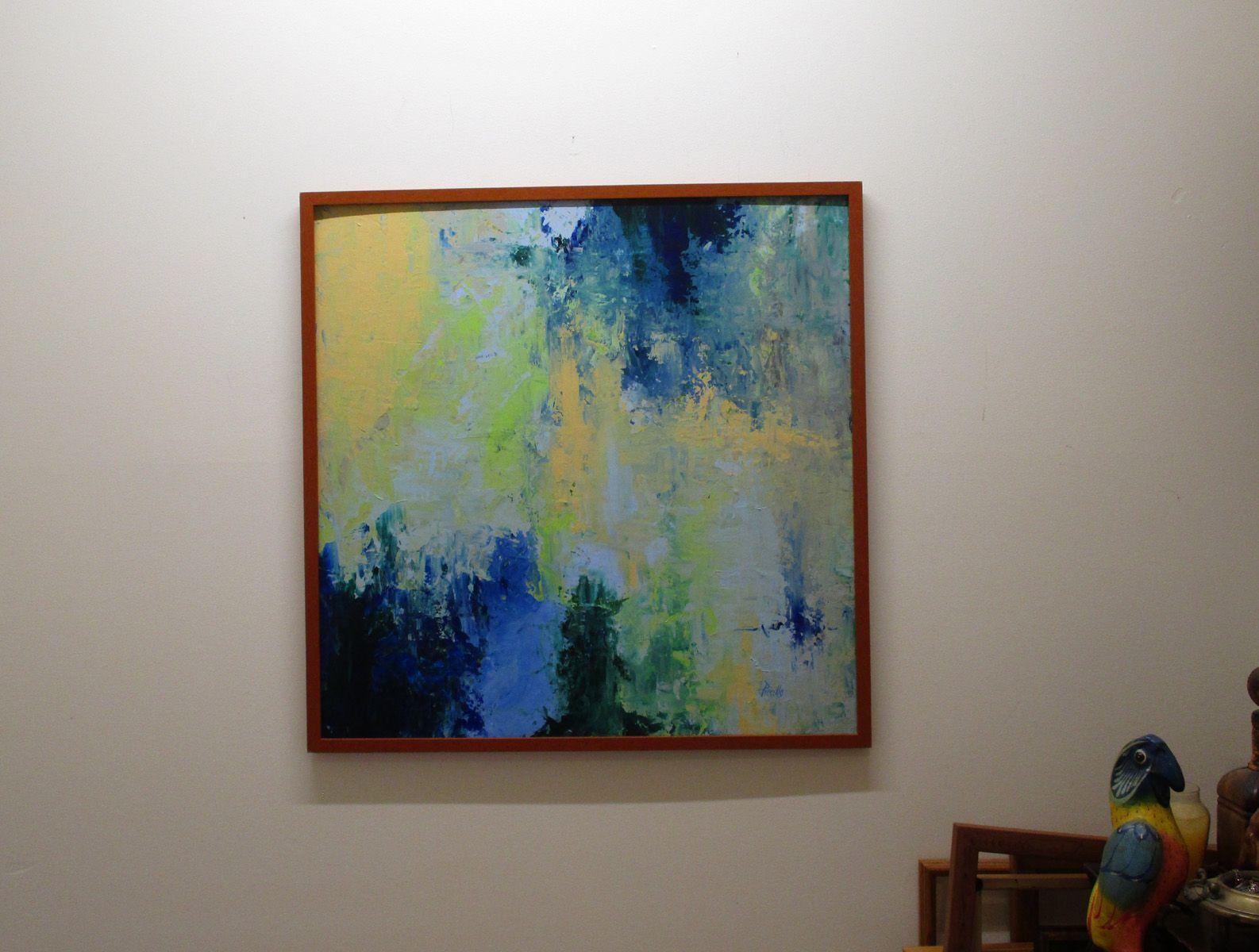 Sogni Gentili, Pintura, Acrílico sobre Otro - Painting Abstracto de Joseph Piccillo