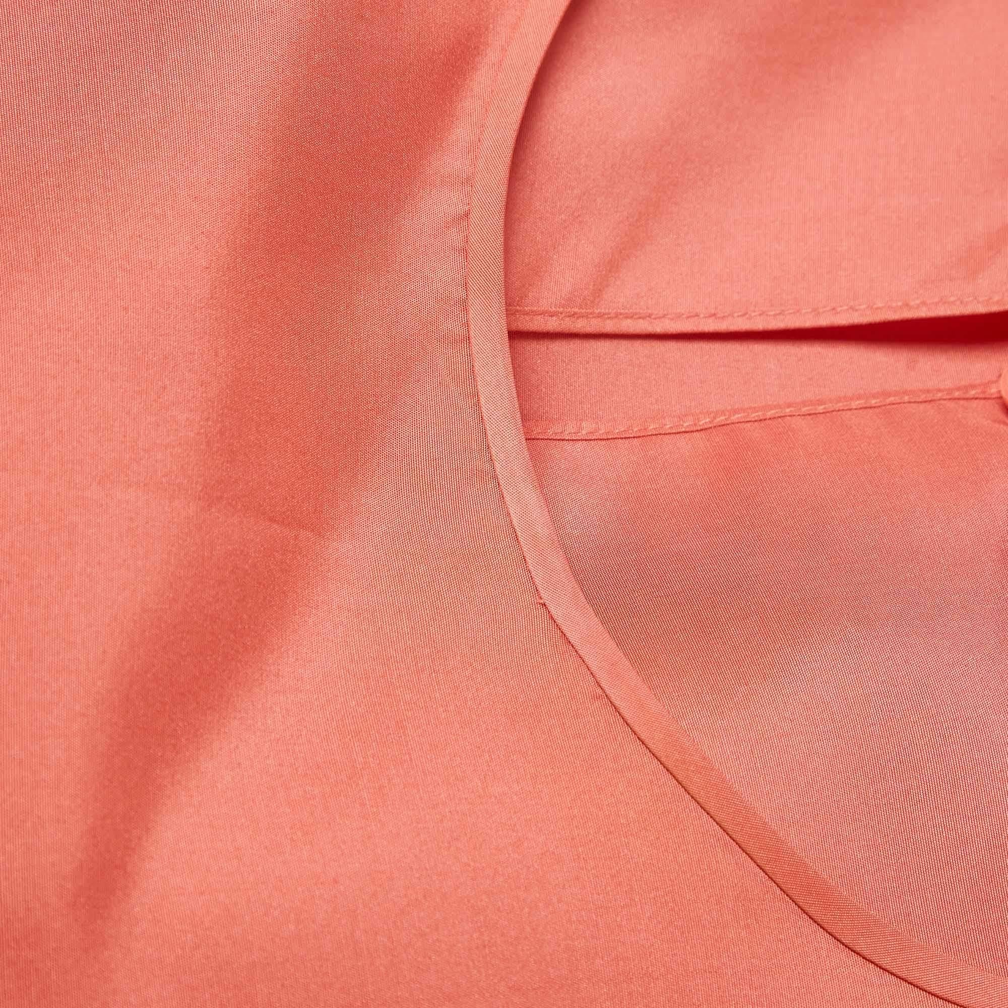 Joseph Pink Silk Sleeveless Top L In Good Condition In Dubai, Al Qouz 2