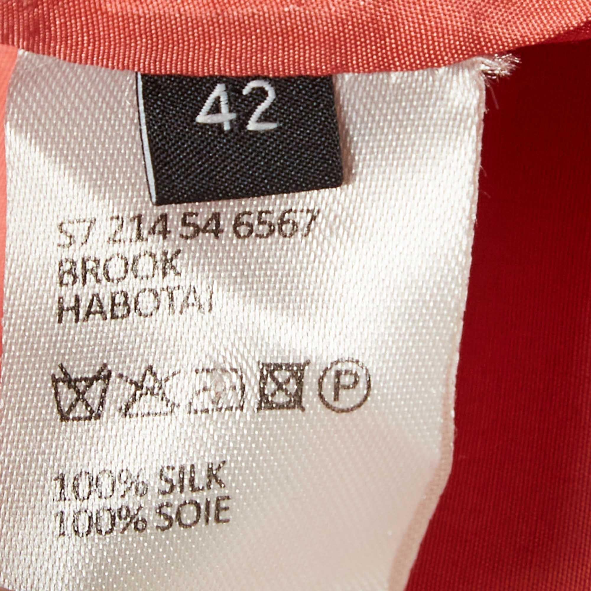Joseph Pink Silk Sleeveless Top L 1