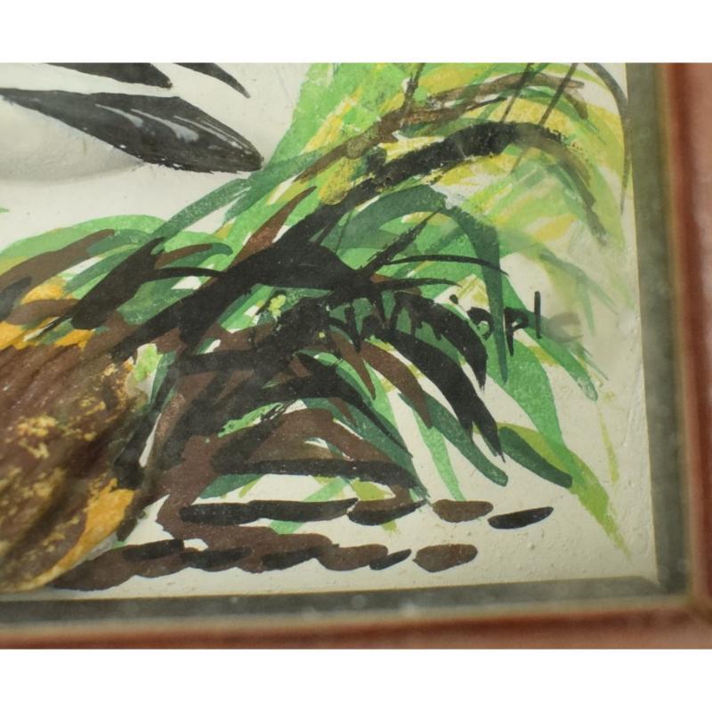 Joseph Q. Whipple, Sr. Shadowbox Paintings 
