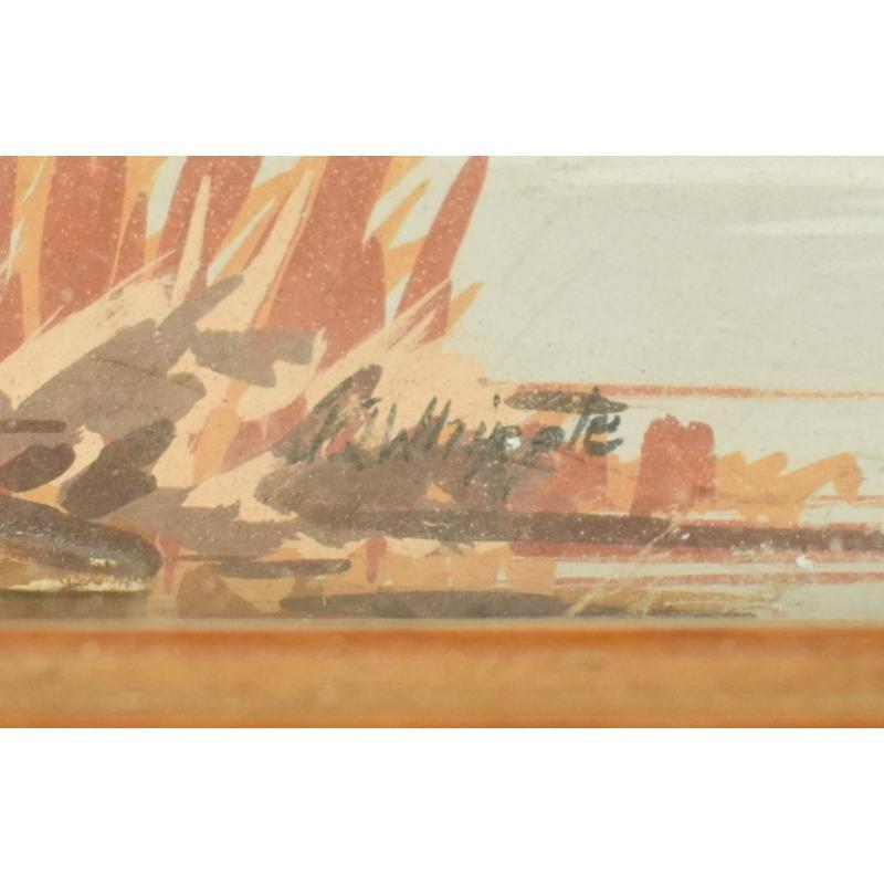 Joseph Q. Whipple, Sr. Shadowbox Paintings 