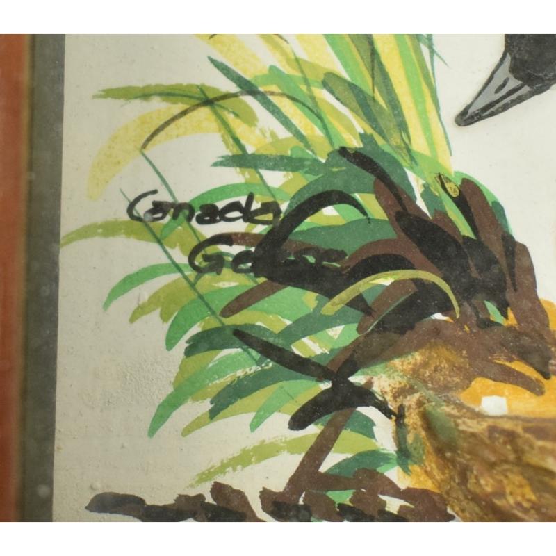 Joseph Q. Whipple, Sr. Shadowbox Paintings 