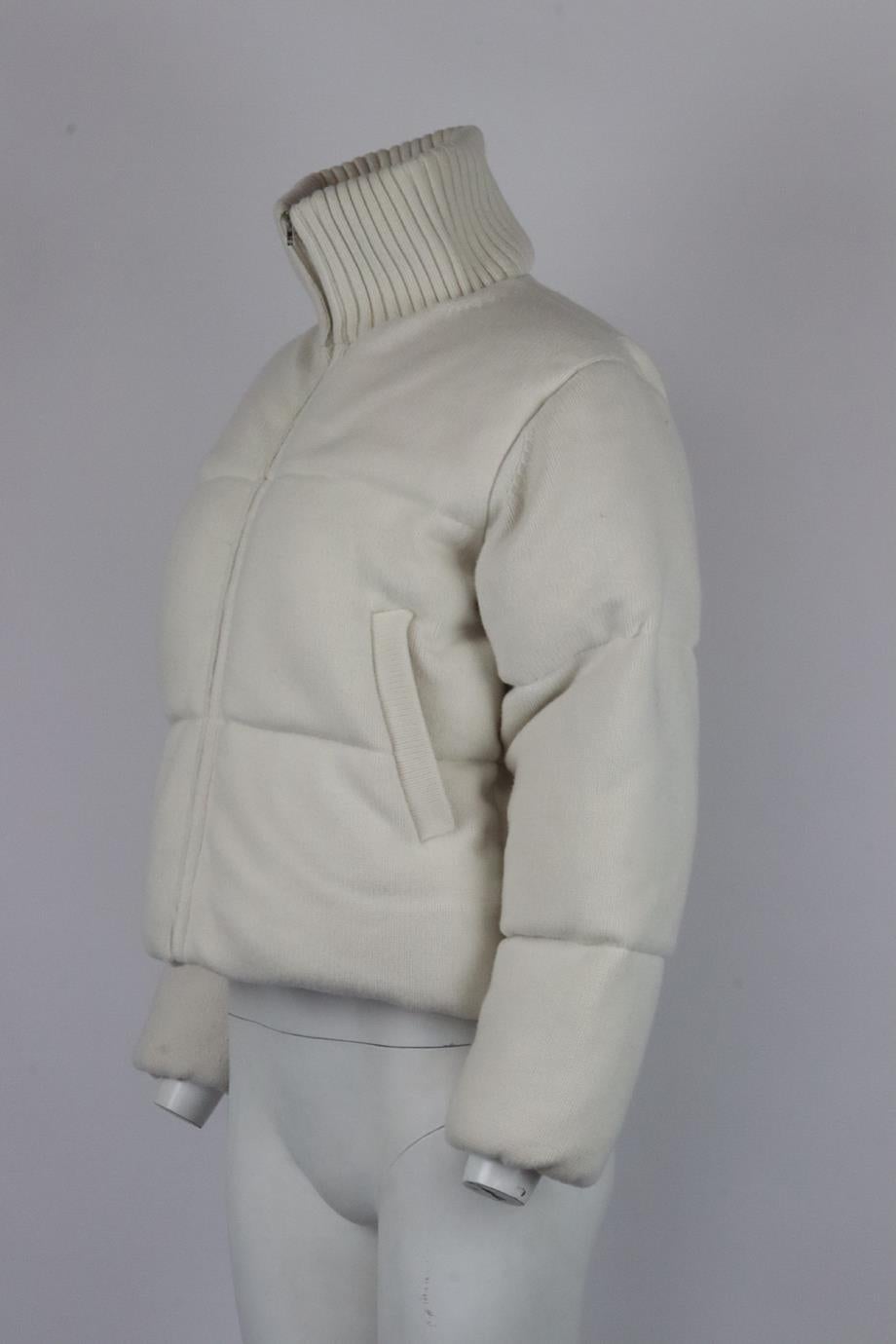 joseph wool puffer jacket