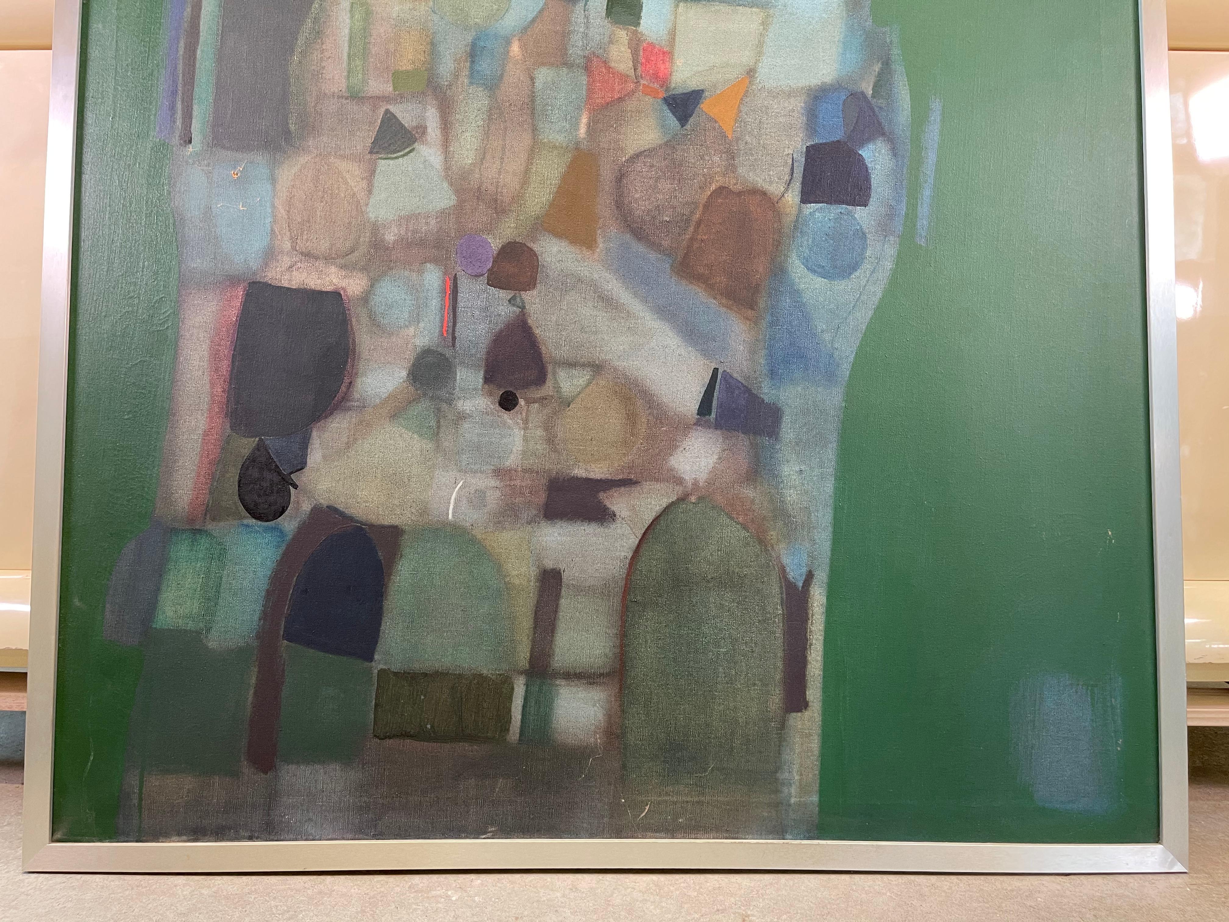 Joseph Raffaele, Abstract Oil on Canvas, 1958 5
