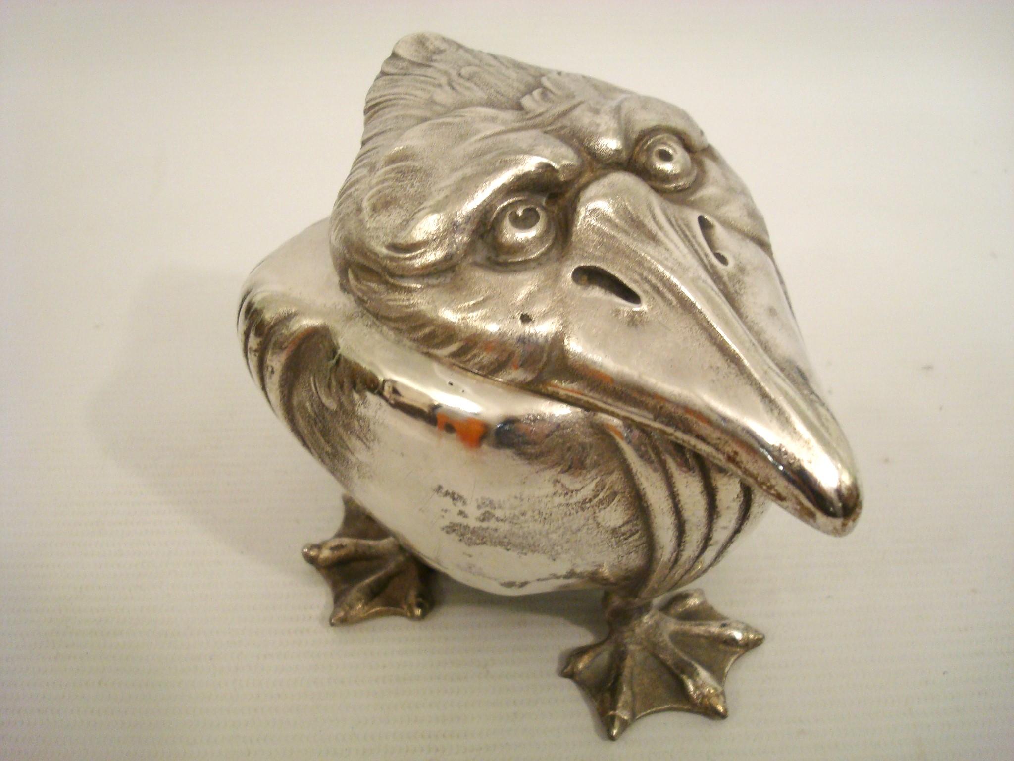 Inizio XX secolo Calamaio da scrivania Joseph Reinemann Jugendstil in peltro, Germania, 1902 ca. in vendita