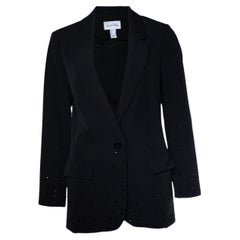 Joseph Ribkoff, black blazer with black strass