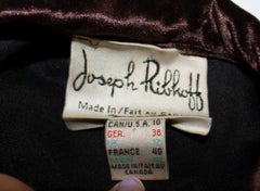 Joseph Ribkoff Brown Velvet Jacket