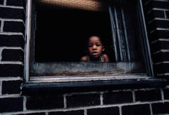 Boy in Window, Spanish Harlem, NY
