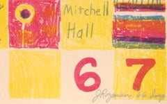 "Dahlke-Rozman, Exhibition Poster, " Original Color Lithograph by Joseph Rozman