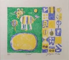 'Oasis' signed color lithograph (2/10)